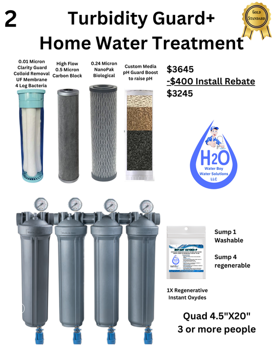 Turbidity Guard+ Home Water Treatment 4.5x20